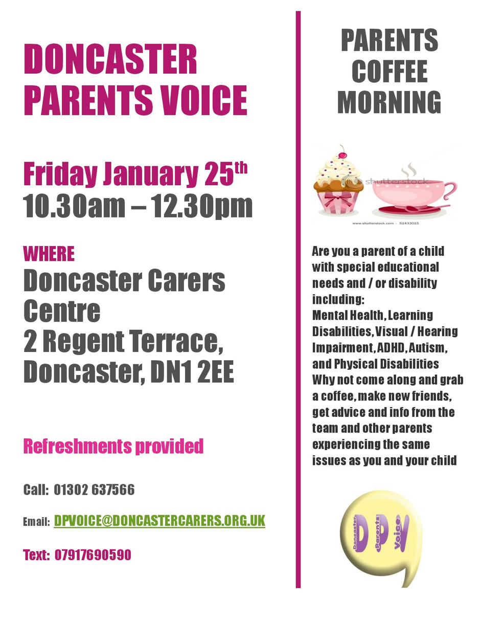 parent coffee morning